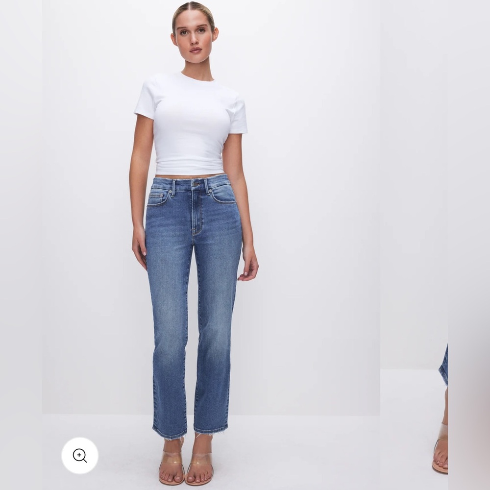 Good American Always fits Straight Jeans - size 6-12